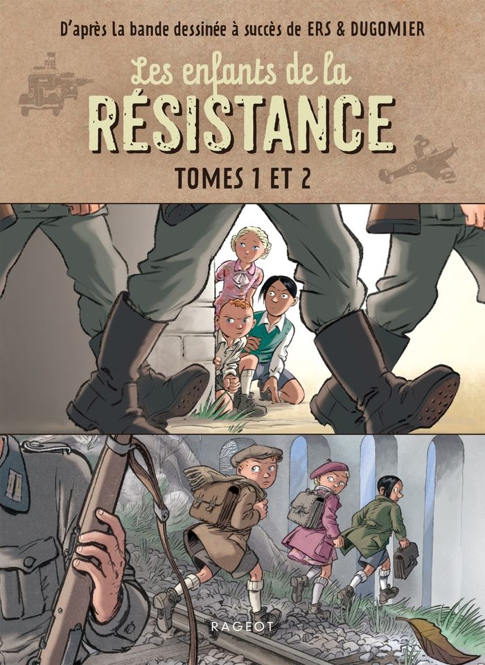 Couverture du livre « Compilation Les Enfants de la Résistance », librairie Les Contes Infusés à Corte
