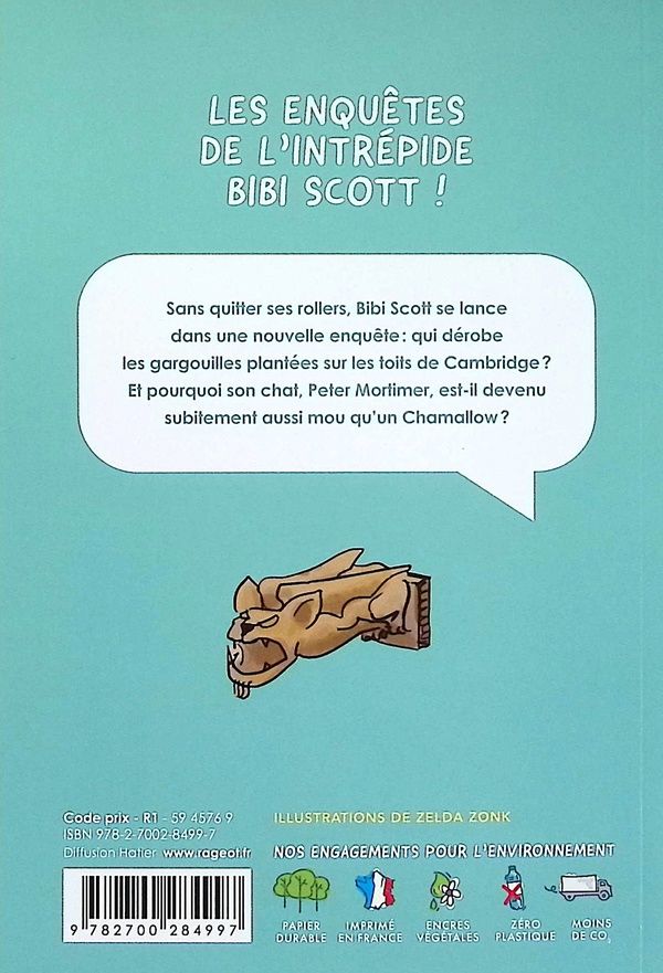 Quatrième de couverture de « Gare aux gargouilles ! »