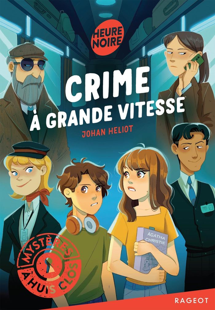 Couverture du livre « Crime à grande vitesse », librairie Les Contes Infusés à Corte