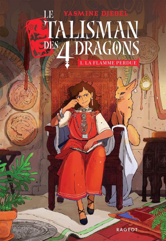 Couverture du livre « La flamme perdue » de Yasmine Djebel, librairie Les Contes Infusés à Corte