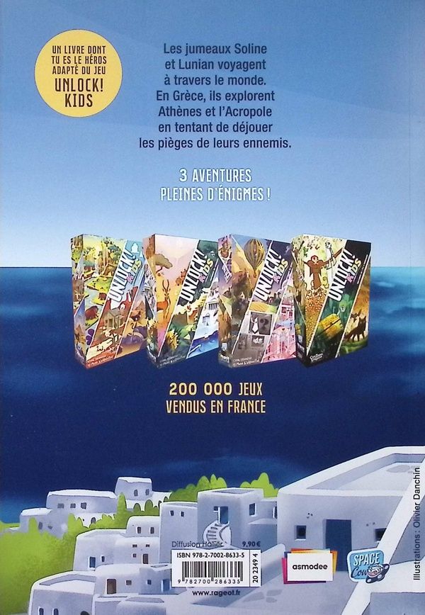 Quatrième de couverture de « Mission mythologie grecque »