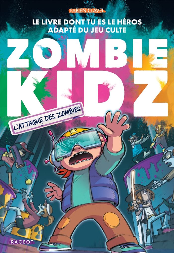 Couverture du livre « L'attaque des zombies » de Fabien Clavel, librairie Les Contes Infusés à Corte