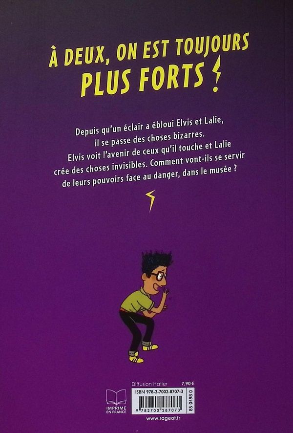 Quatrième de couverture de « Danger au musée »