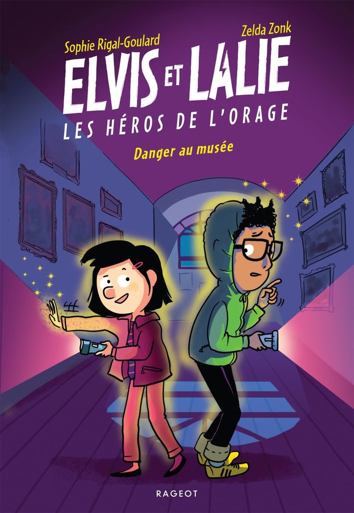 Couverture du livre « Danger au musée » de Sophie Rigal-Goulard, librairie Les Contes Infusés à Corte