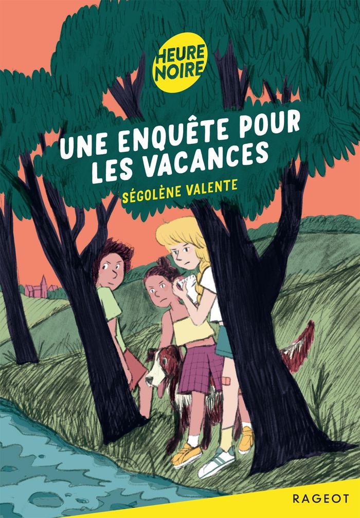 Couverture du livre « Une enquête pour les vacances » de Ségolène Valente, librairie Les Contes Infusés à Corte