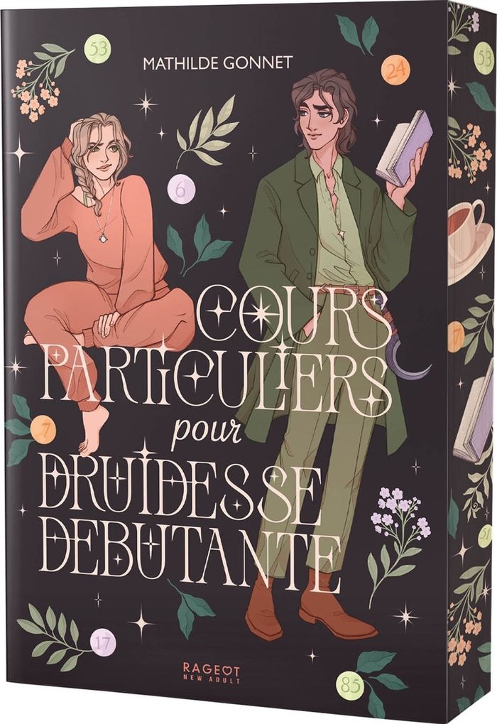 Couverture du livre « COURS PARTICULIERS POUR DRUIDESSE DEBUTANTE », librairie Les Contes Infusés à Corte
