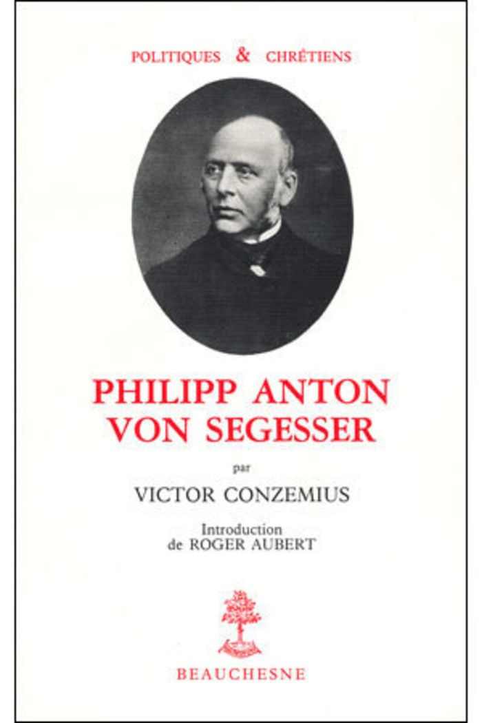 Couverture du livre « PHILIPP ANTON VON SEGESSER », librairie Les Contes Infusés à Corte