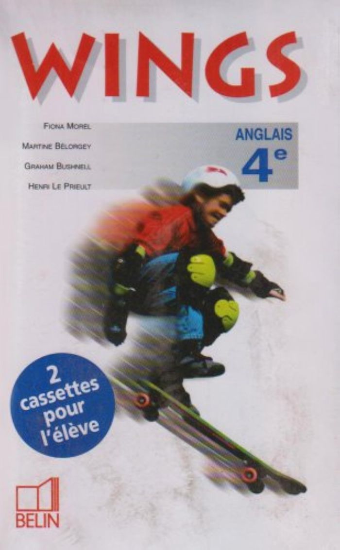 Couverture du livre « WINGS 4E - 2 CASSETTES ELEVES », librairie Les Contes Infusés à Corte