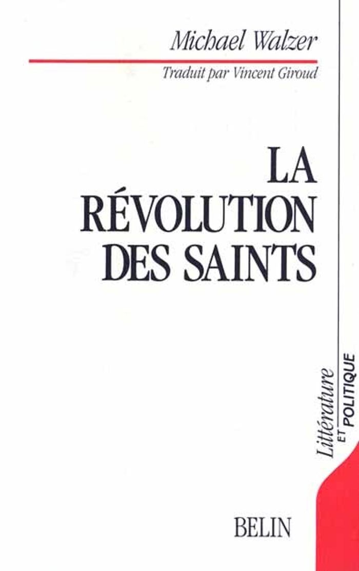 Couverture du livre « LA REVOLUTION DES SAINTS » de Claude Lefort, librairie Les Contes Infusés à Corte