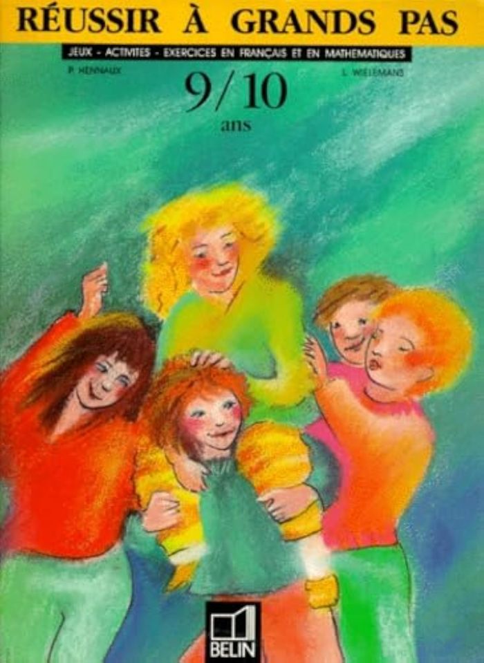 Couverture du livre « REUSSIR A GD PAS 9/10 » de Xxx, librairie Les Contes Infusés à Corte