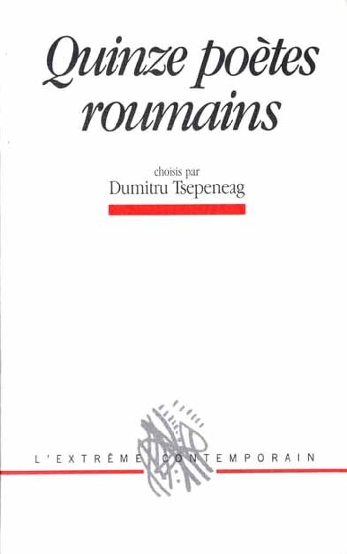 Couverture du livre « QUINZE POETES ROUMAINS », librairie Les Contes Infusés à Corte