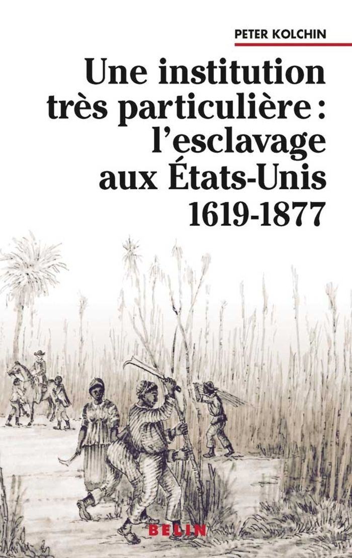 Couverture du livre « UNE INSTITUTION TRES PARTICULIERE : - L'ESCLAVAGE AUX ETATS-UNIS 1619-1877 », librairie Les Contes Infusés à Corte