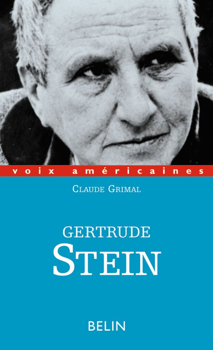 Couverture du livre « GERTRUDE STEIN. LE SOURIRE GRAMMATICAL » de Marc Chenetier, librairie Les Contes Infusés à Corte