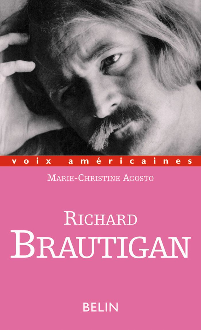 Couverture du livre « RICHARD BRAUTIGAN, LES FLEURS DE NEANT » de Marc Chenetier, librairie Les Contes Infusés à Corte