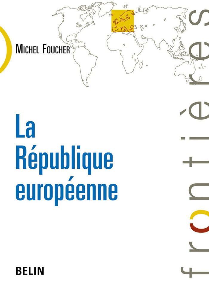 Couverture du livre « LA REPUBLIQUE EUROPEENNE » de Michel Foucher, librairie Les Contes Infusés à Corte