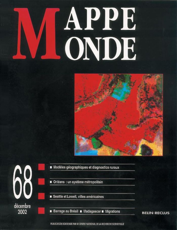 Couverture du livre « MAPPEMONDE 68 » de Roger Brunet, librairie Les Contes Infusés à Corte