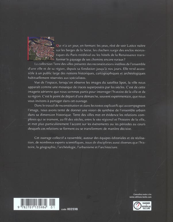 Quatrième de couverture de « PARIS ET L'ILE DE FRANCE »