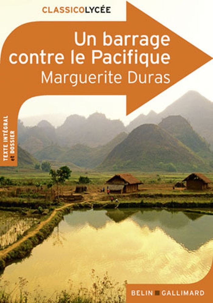 Couverture du livre « Un barrage contre le Pacifique » de Marguerite Duras, librairie Les Contes Infusés à Corte