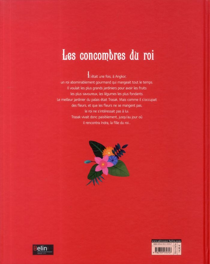 Quatrième de couverture de « Les concombres du roi »