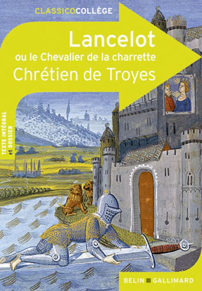 Couverture du livre « Lancelot ou Le chevalier de la charrette » de Chrétien de Troyes, librairie Les Contes Infusés à Corte