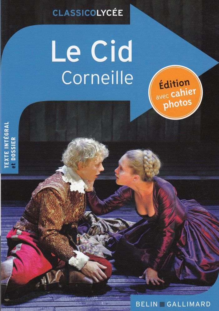 Couverture du livre « Le Cid » de Pierre Corneille, librairie Les Contes Infusés à Corte