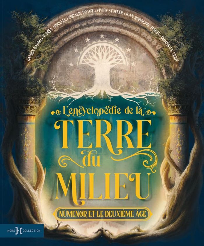 Couverture du livre « L'ENCYCLOPEDIE DE LA TERRE DU MILIEU - NUMENOR ET LE DEUXIEME AGE », librairie Les Contes Infusés à Corte