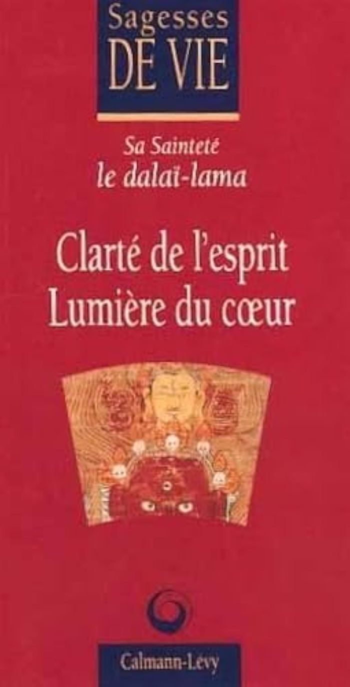 Couverture du livre « CLARTE DE L'ESPRIT, LUMIERE DU COEUR » de Sa Saintete Le Dalai, librairie Les Contes Infusés à Corte