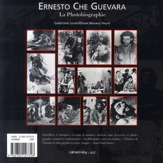 Quatrième de couverture de « CHE LA PHOTOBIOGRAPHIE »