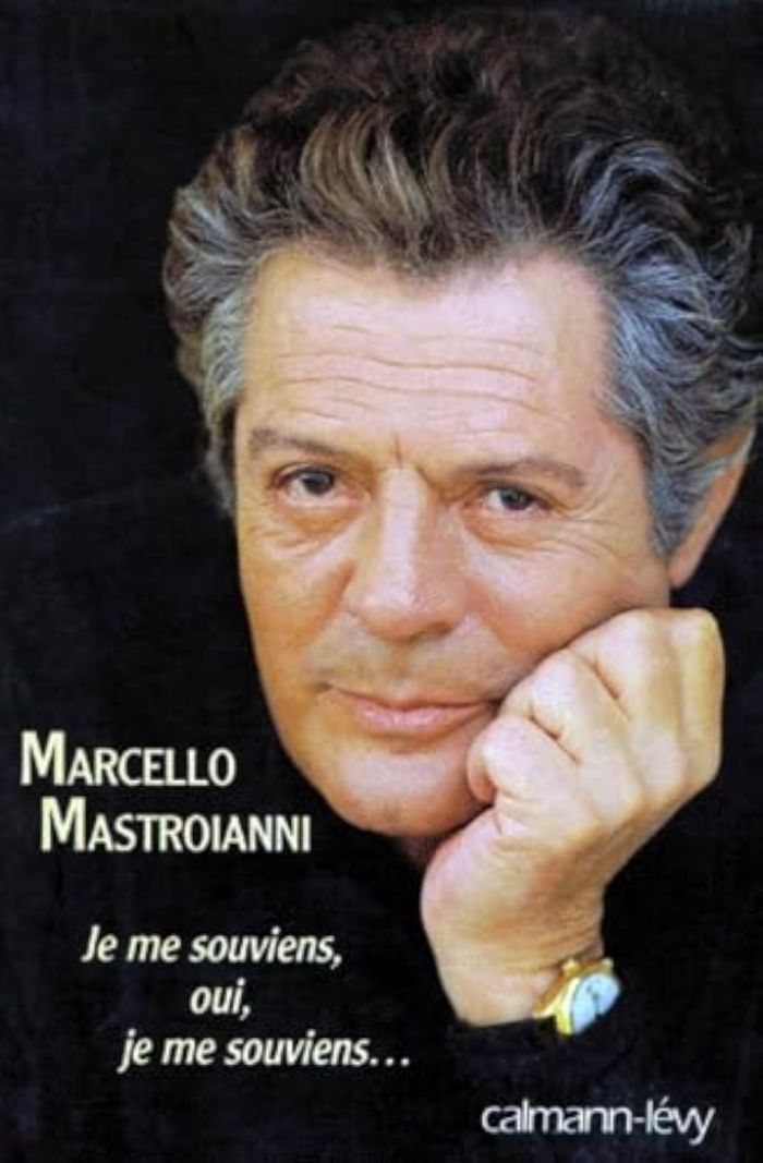 Couverture du livre « JE ME SOUVIENS, OUI, JE ME SOUVIENS » de Marcello Mastroianni, librairie Les Contes Infusés à Corte