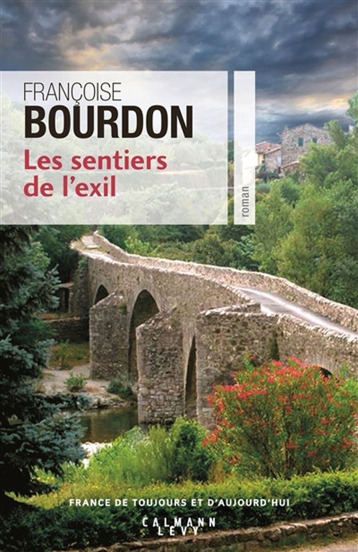 Couverture du livre « Les sentiers de l'exil » de Françoise Bourdon, librairie Les Contes Infusés à Corte