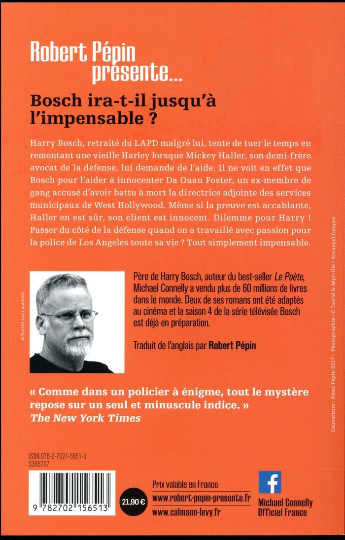 Quatrième de couverture de « Jusqu'à l'impensable : roman »