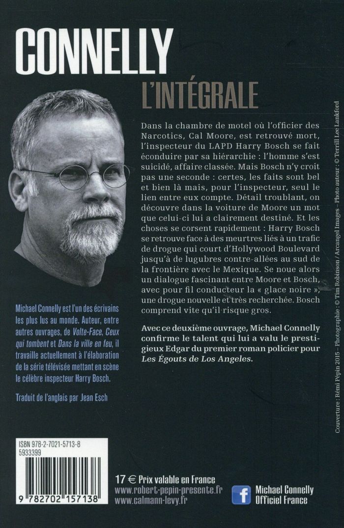 Quatrième de couverture de « La glace noire : roman »
