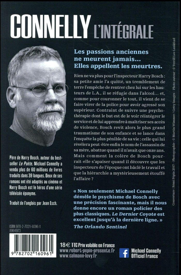 Quatrième de couverture de « Le dernier coyote : roman »