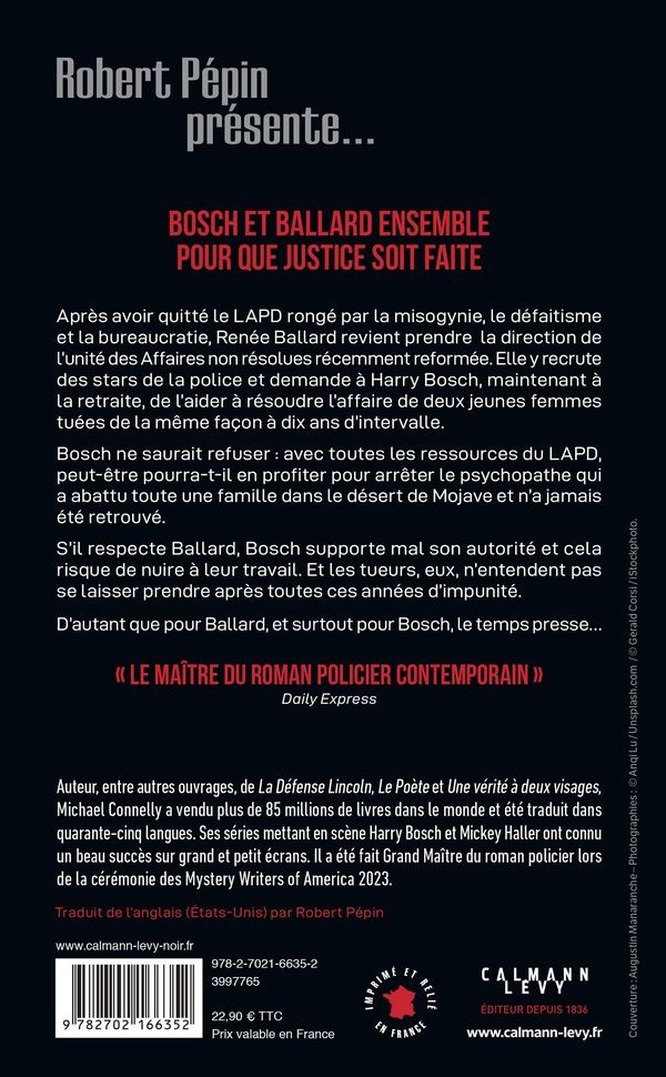 Quatrième de couverture de « L'étoile du désert »
