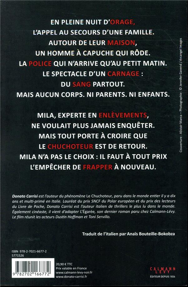 Quatrième de couverture de « Le jeu du chuchoteur »