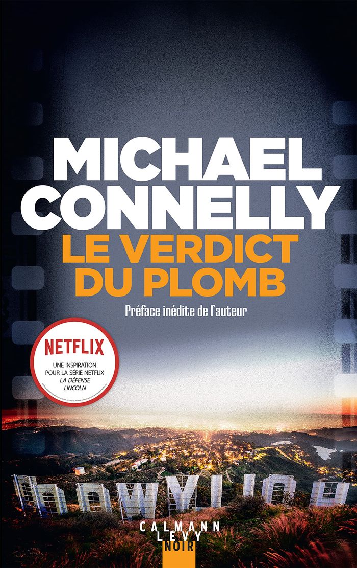 Couverture du livre « Le verdict du plomb » de Michael Connelly, librairie Les Contes Infusés à Corte