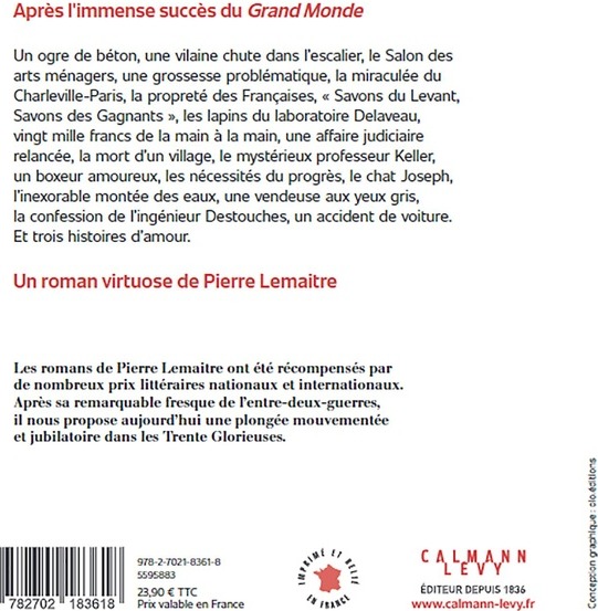 Quatrième de couverture de « Le silence et la colère : les années glorieuses »
