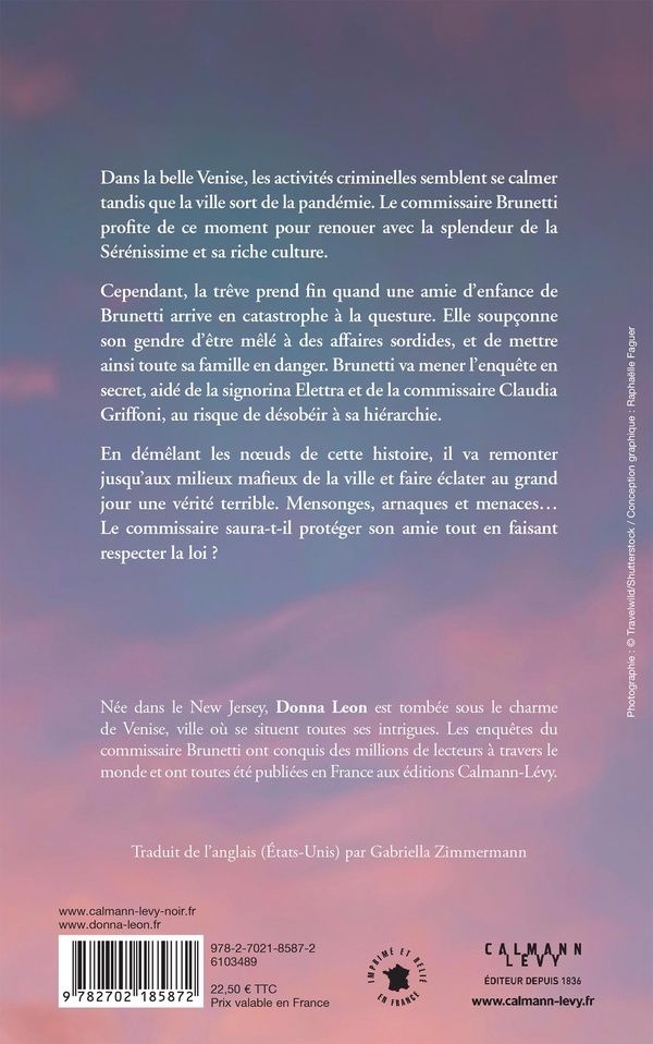 Quatrième de couverture de « Le don du mensonge »