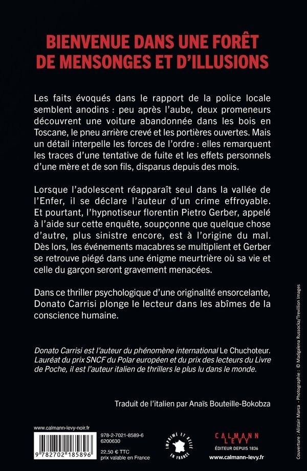 Quatrième de couverture de « La maison sans souvenirs »