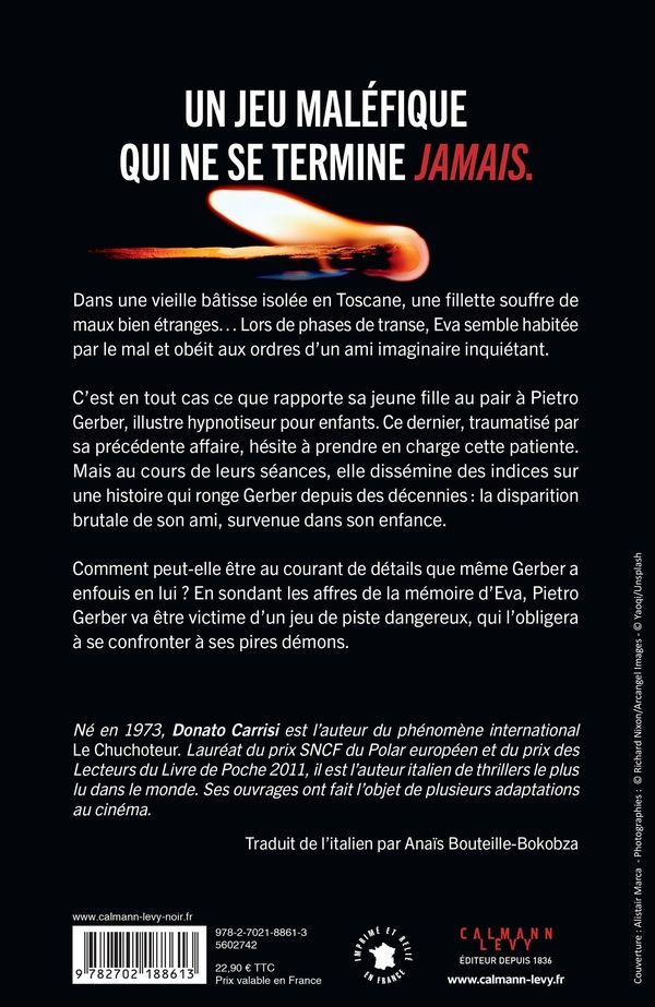 Quatrième de couverture de « La maison aux lumières »