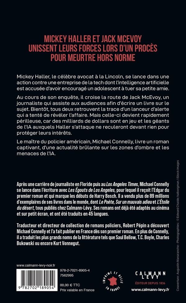 Quatrième de couverture de « Sans âme ni conscience »