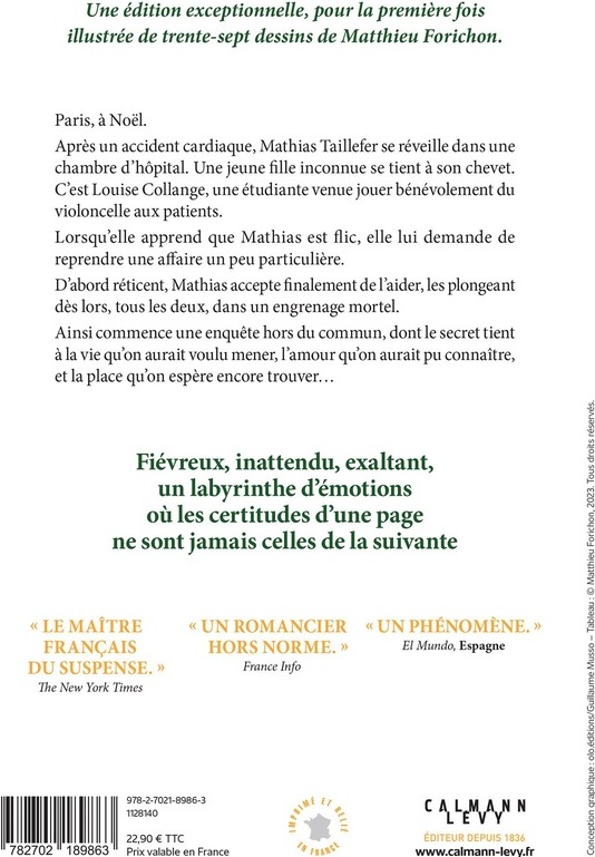 Quatrième de couverture de « Angélique : roman »