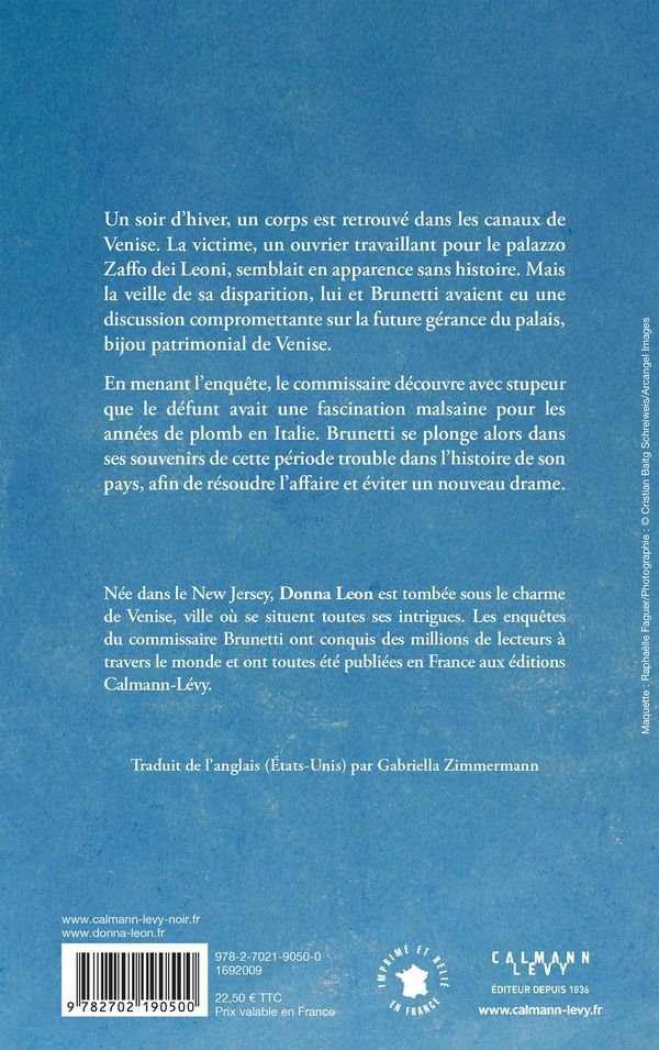 Quatrième de couverture de « Le palais de l'infortune »