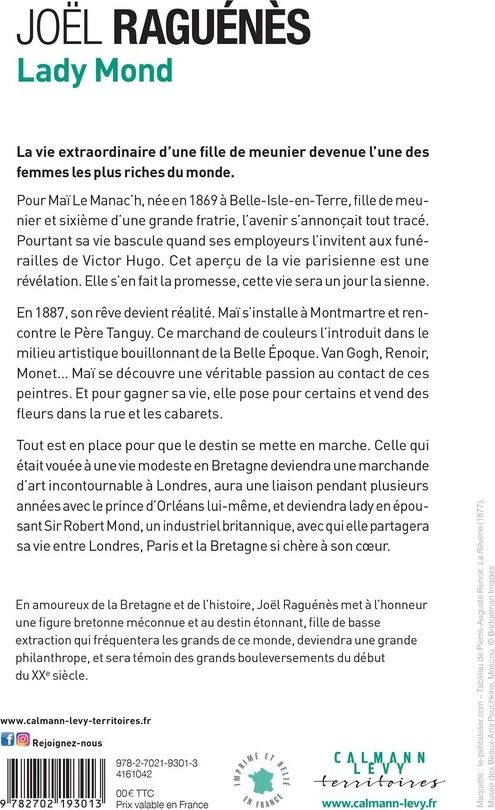 Quatrième de couverture de « Lady Mond : roman »