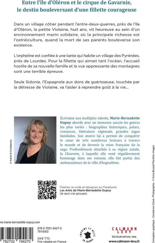 Quatrième de couverture de « Le chant de l'océan »