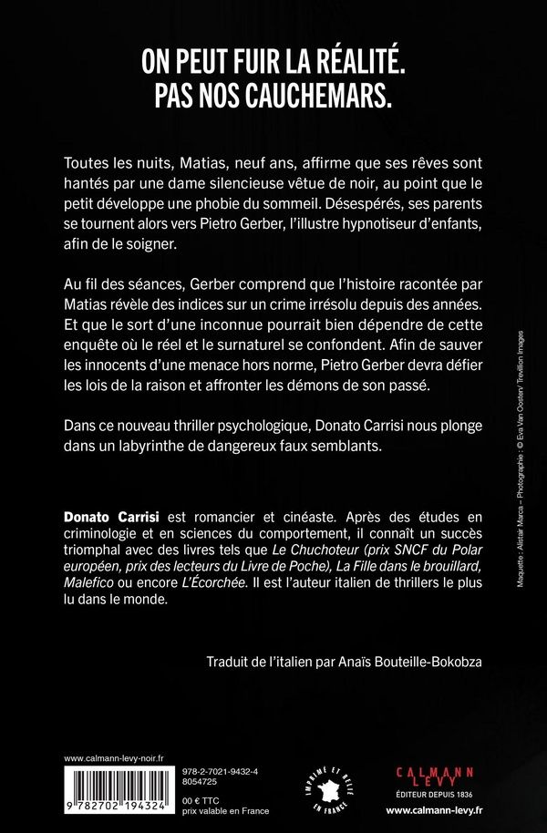 Quatrième de couverture de « La maison des silences »