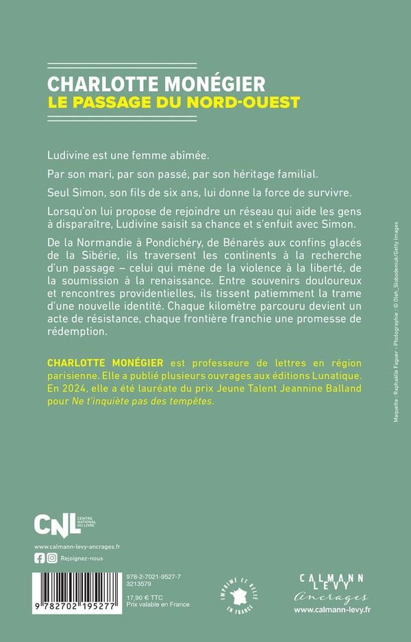 Quatrième de couverture de « Le passage du Nord-Ouest »