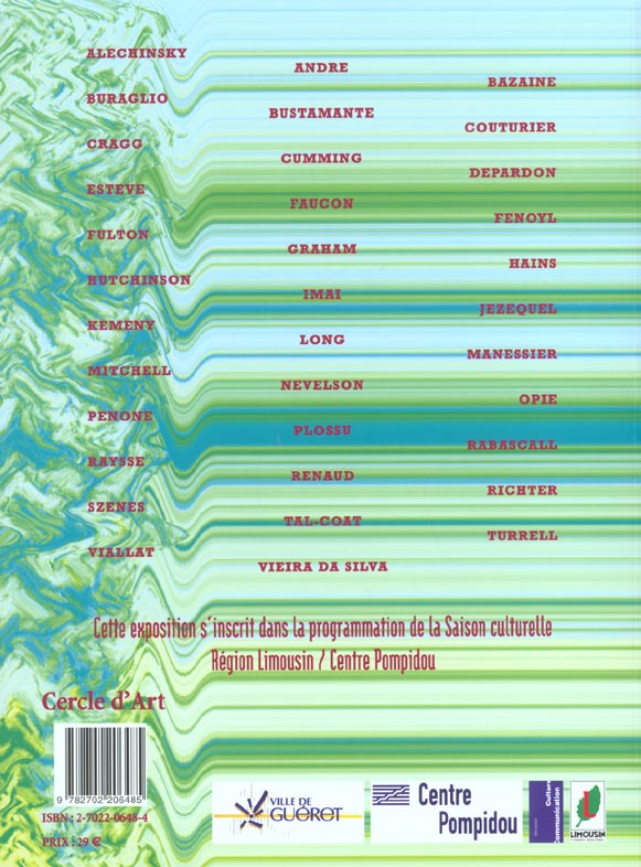 Quatrième de couverture de « PAYSAGES ETC. »