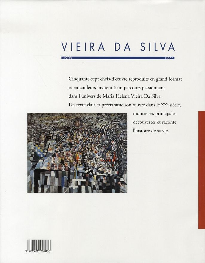 Quatrième de couverture de « VIEIRA DA SILVA »