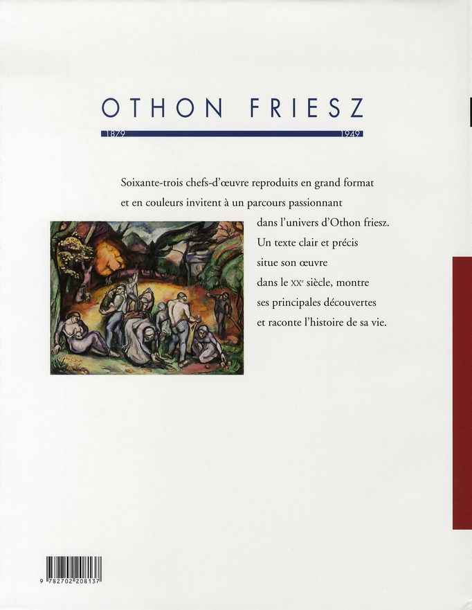 Quatrième de couverture de « OTHON FRIESZ »